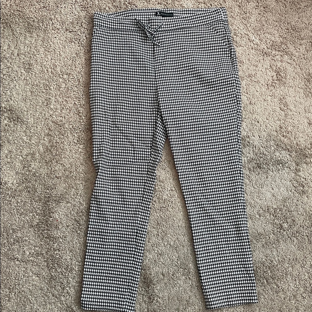 Jules & Leopold Monochrome Houndstooth Pants